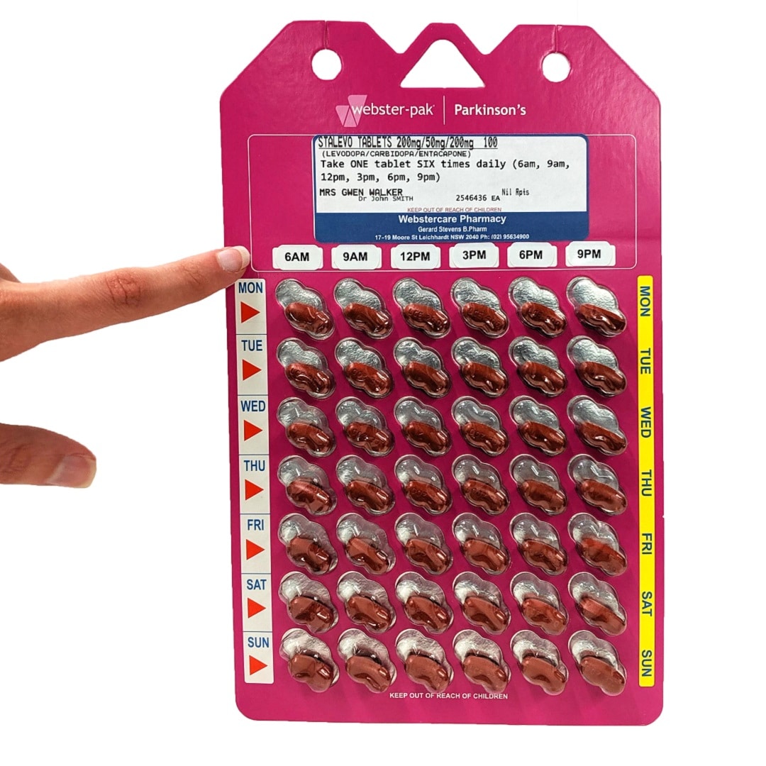 sterpak 6 Dose (Parkinson's) stercare Medication Management