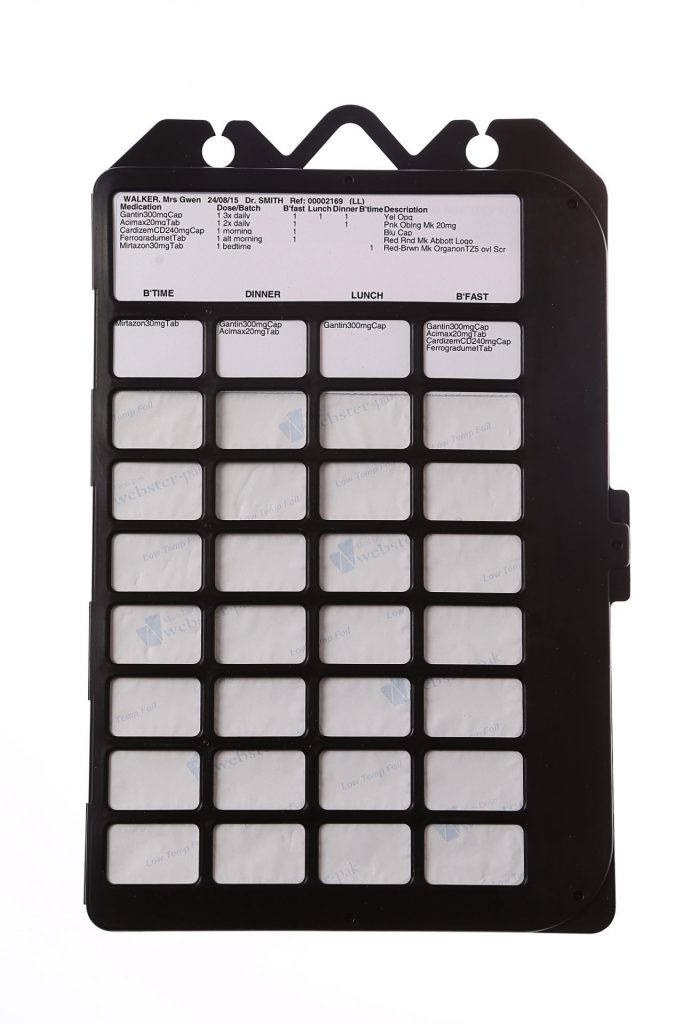 sterpak® Low Vision stercare Medication Management