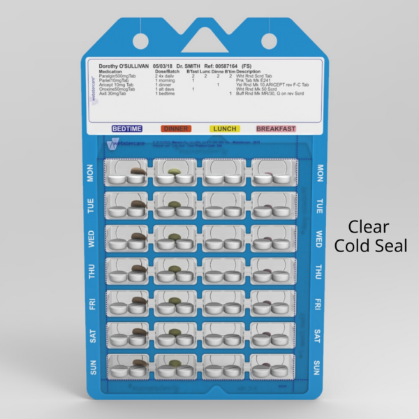 Clear Cold Seal