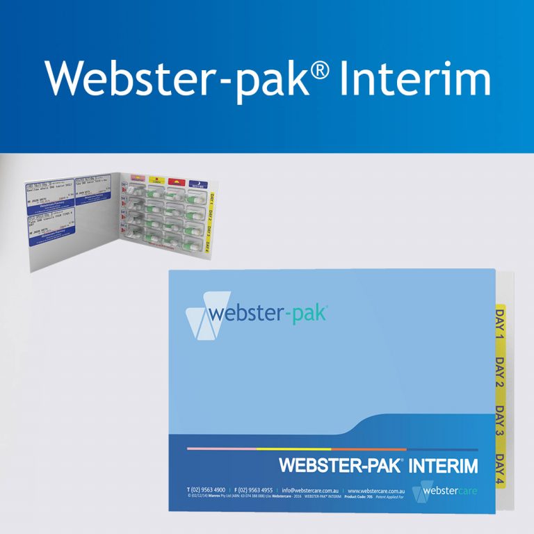 Websterpak® Community Webstercare Medication Management