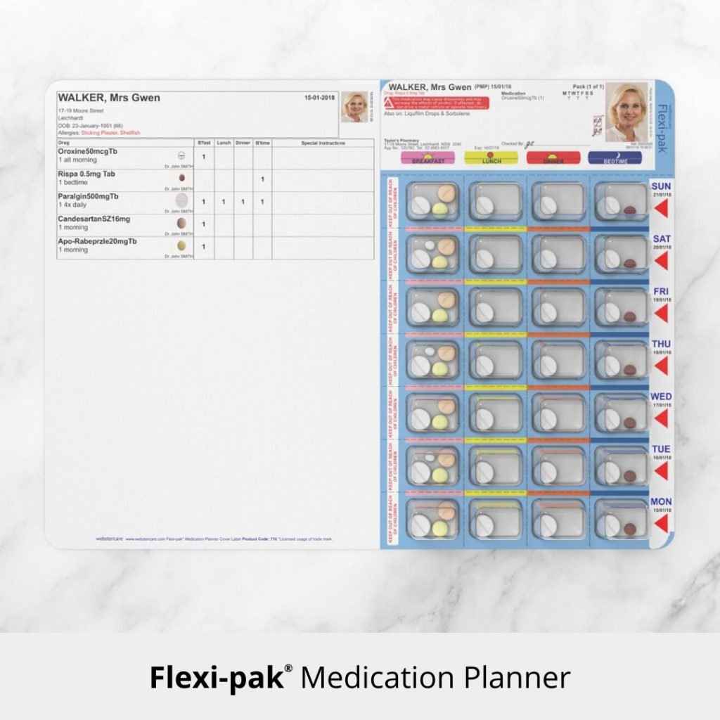 sterpak® Medication Planners from stercare