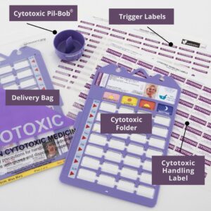 Cytotoxic Accessories (Labelled) Illustrative Image